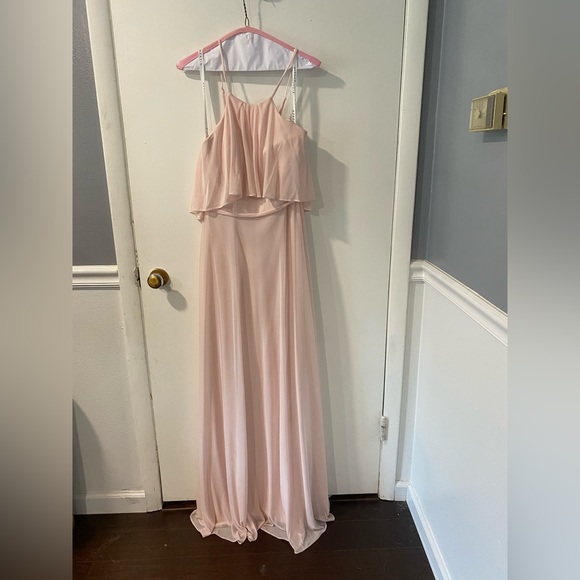 Light Pink Azazie Formal Dress - Picture 4 of 6